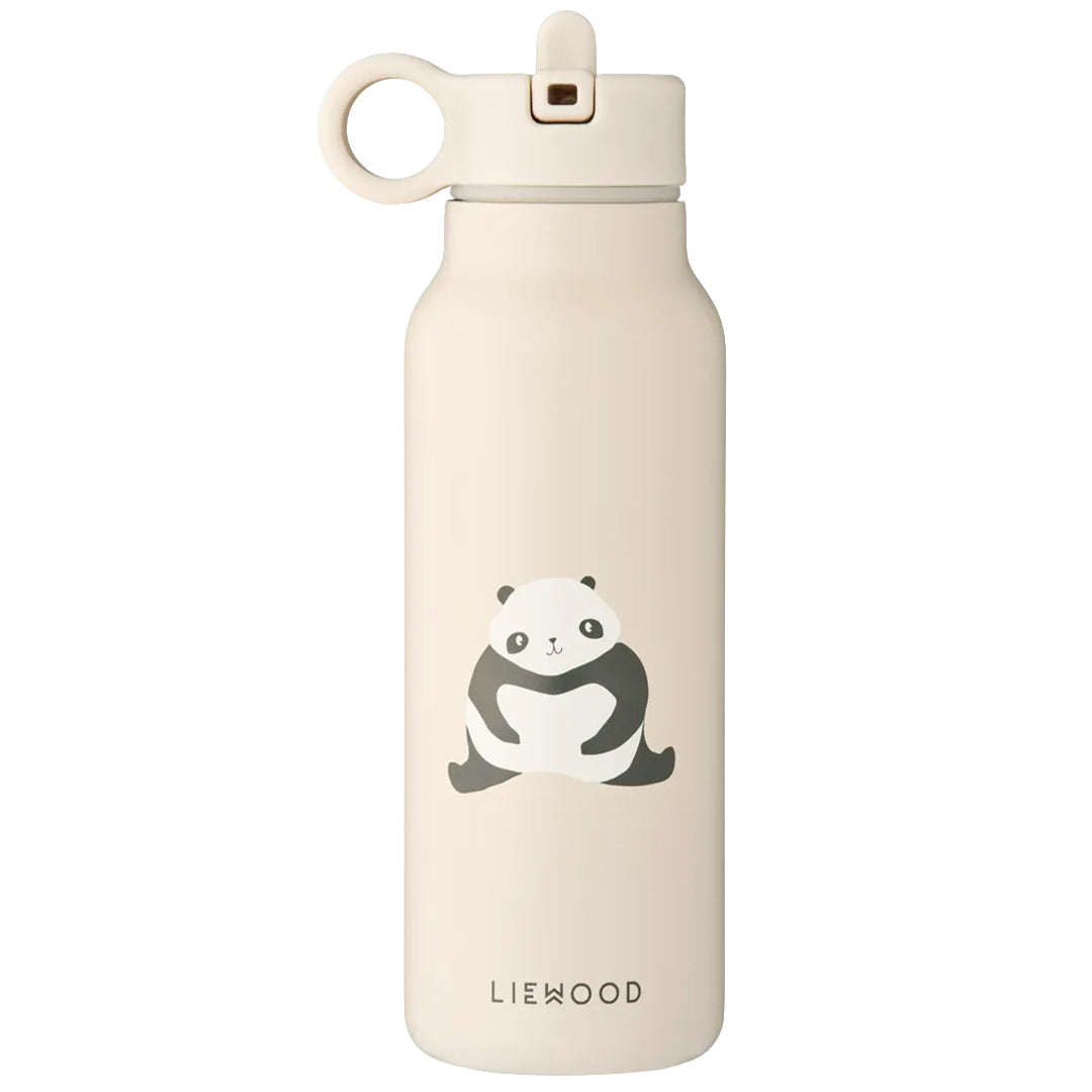 liewood rvs thermosfles falk - panda - sandy - 350 ml | LW19617-2714 | 1