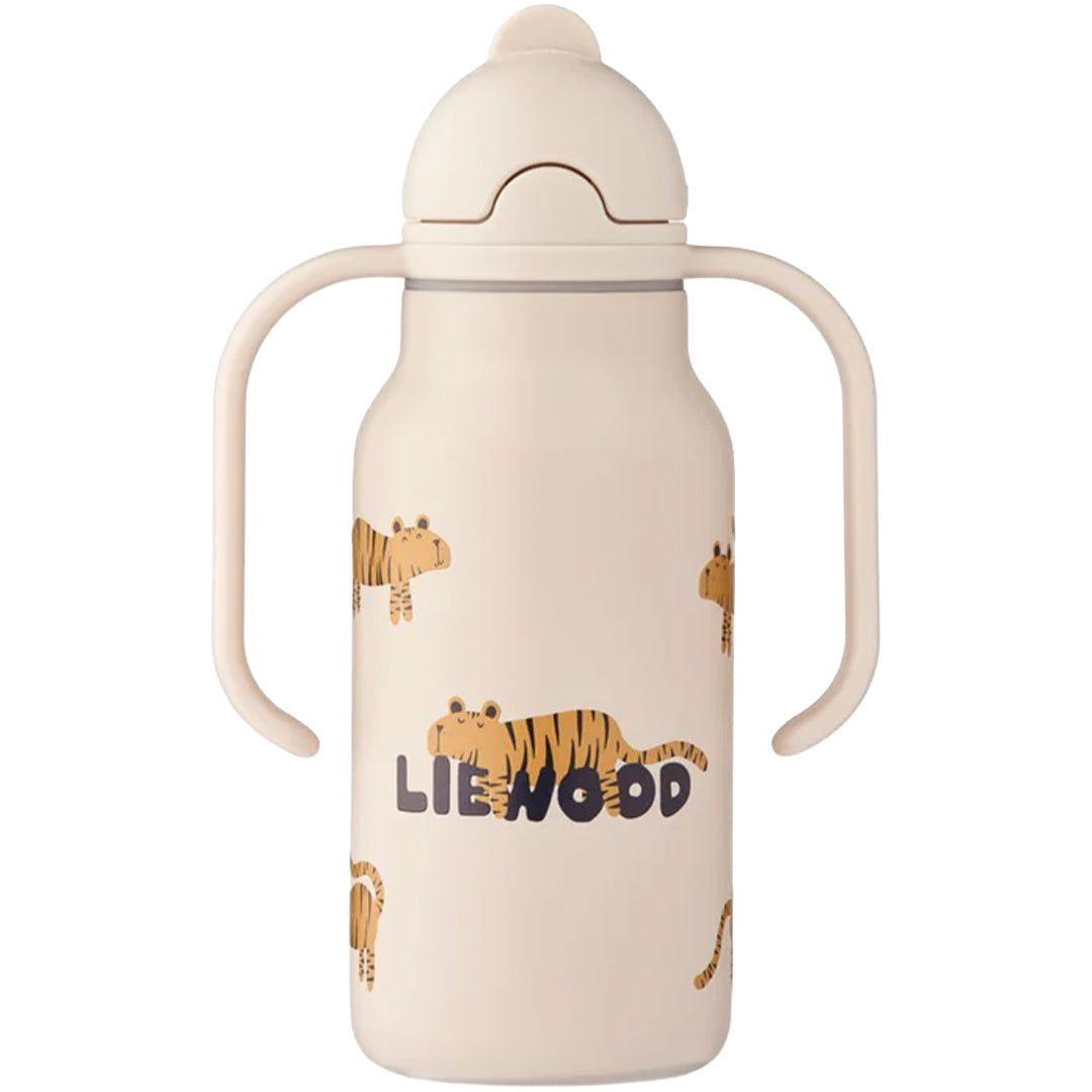 liewood rvs thermosfles kimmie - tiger - sandy - 250 ml | LW19618\2795 | 