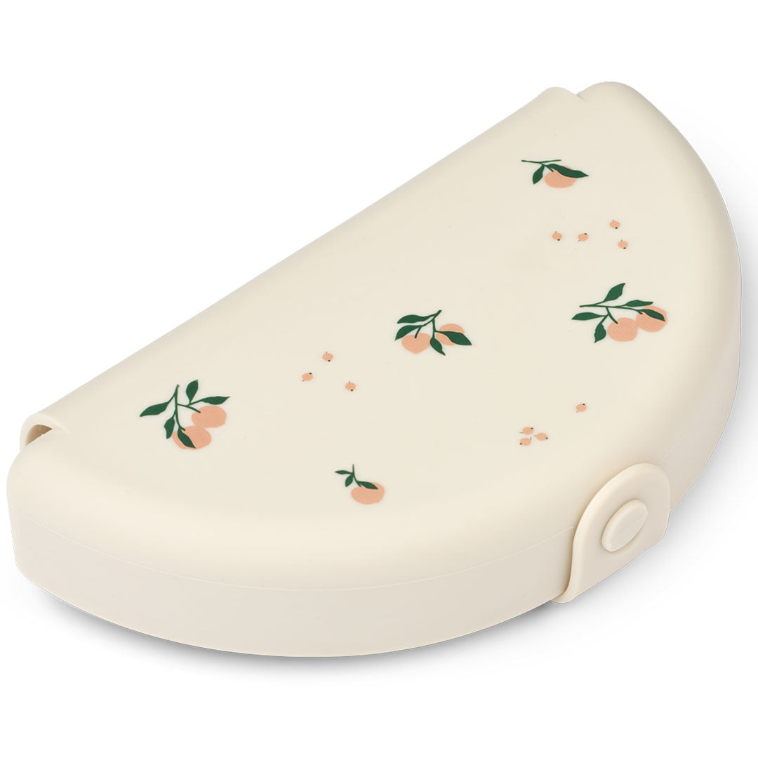 liewood siliconen snackdoos eugene - peach - sea shell | LW19265-1232 | 1