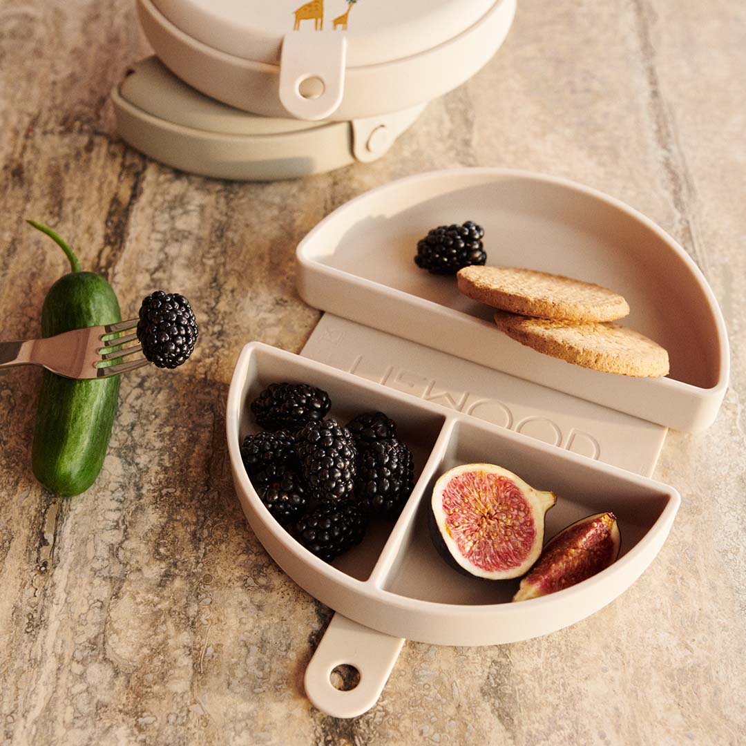liewood siliconen snackdoos eugene voorbeeld binnenkant | LW19265-1232 | 2
