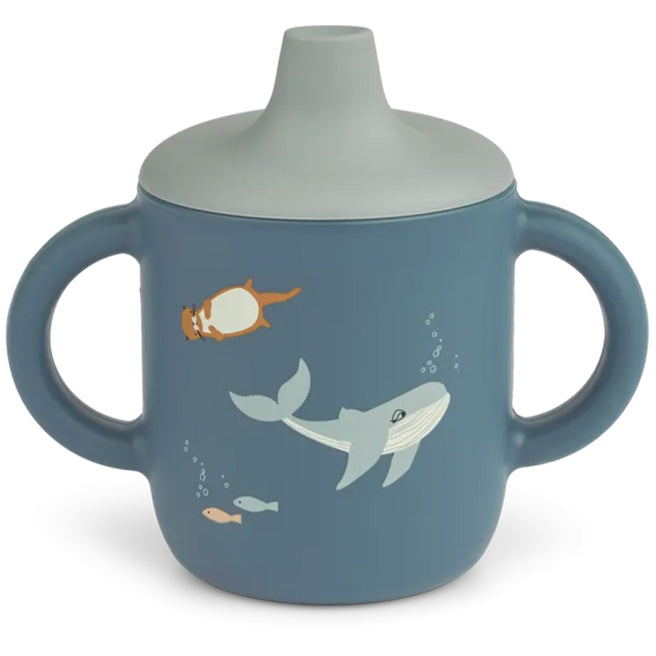 liewood siliconen tuitbeker neil arctic sea ocean view | LW13060-2501 | 0