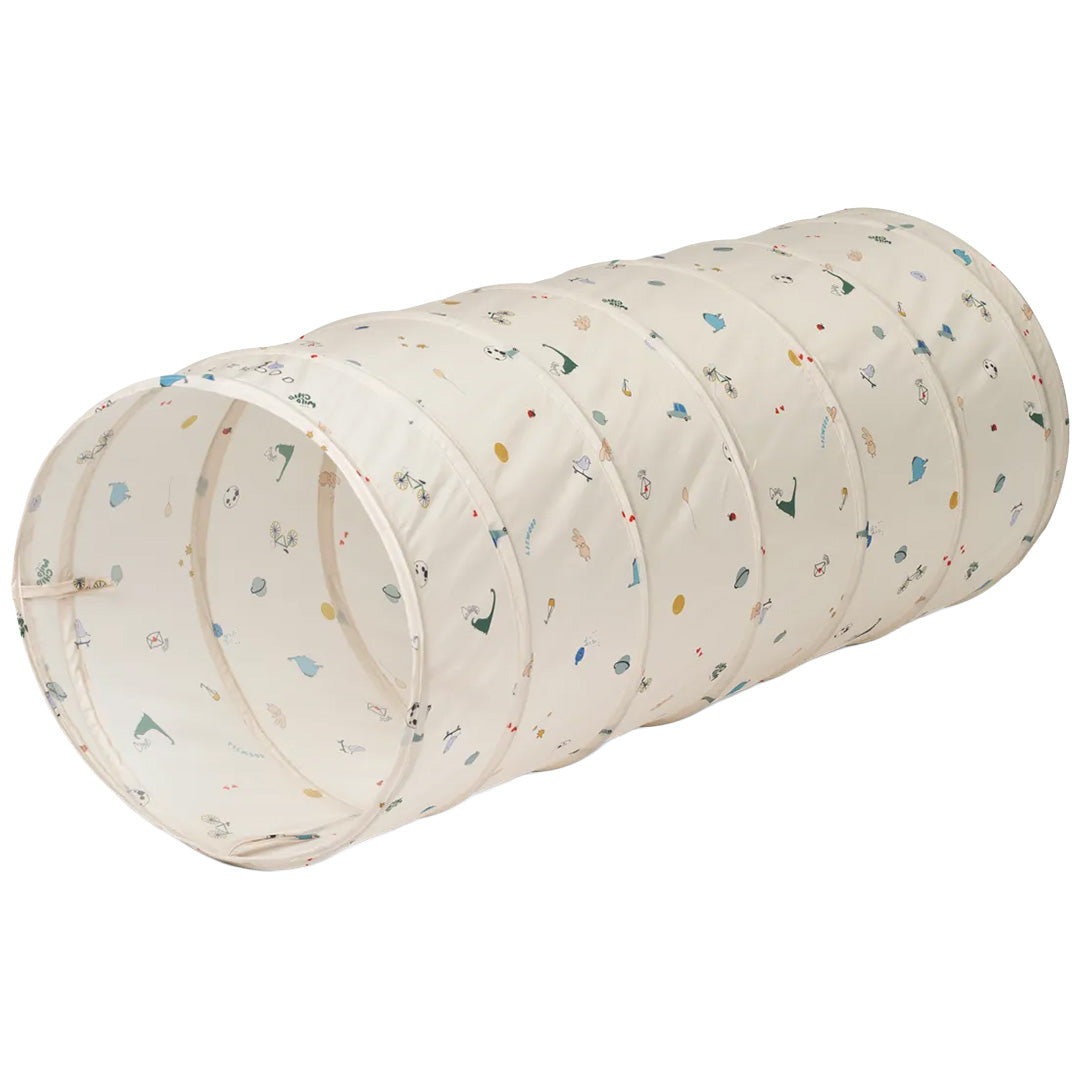 liewood speeltunnel emmanuel - tamtam - sandy - 120 cm | LW19726-2921 | 