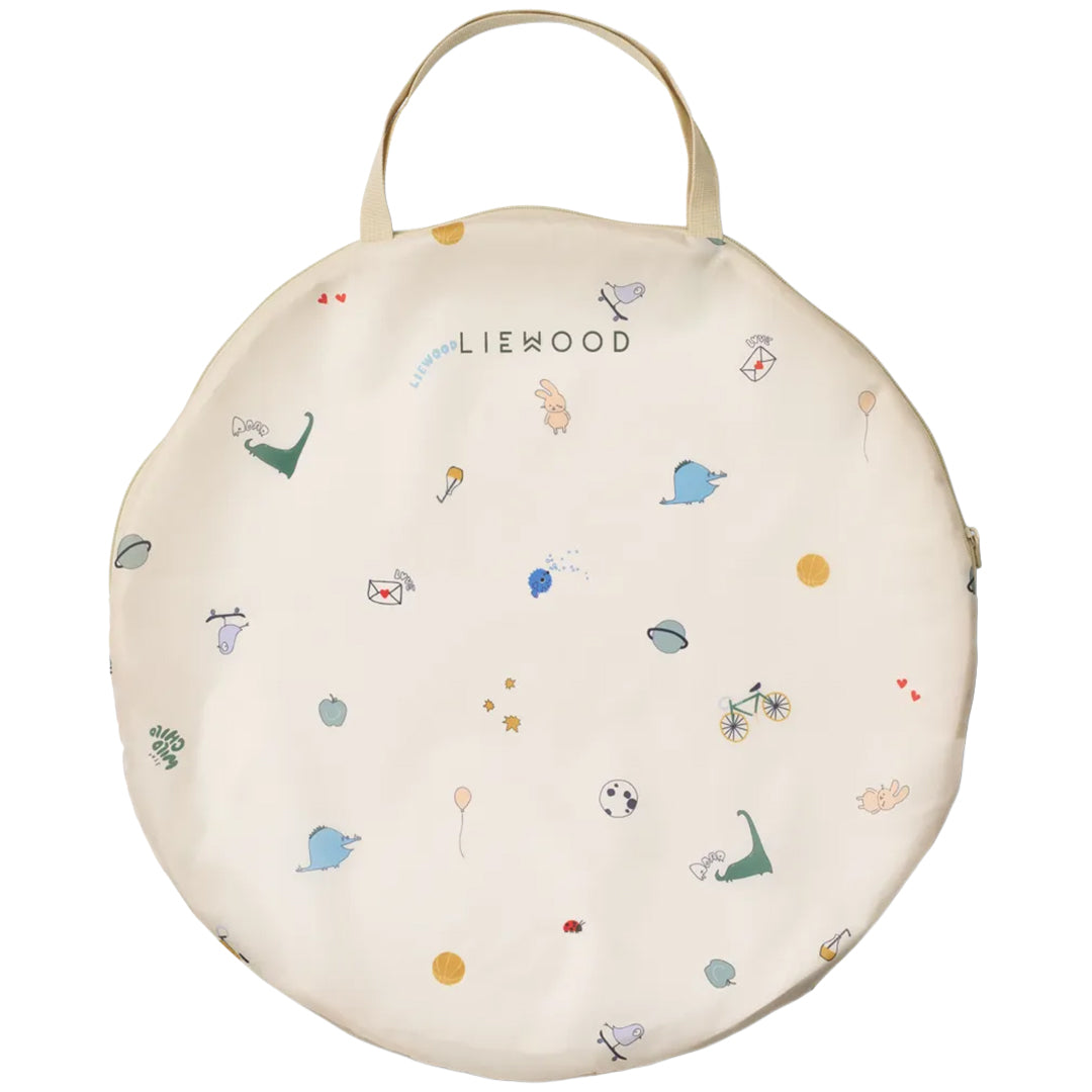 liewood speeltunnel emmanuel - tamtam - sandy - 120 cm | LW19726-2921 |  2