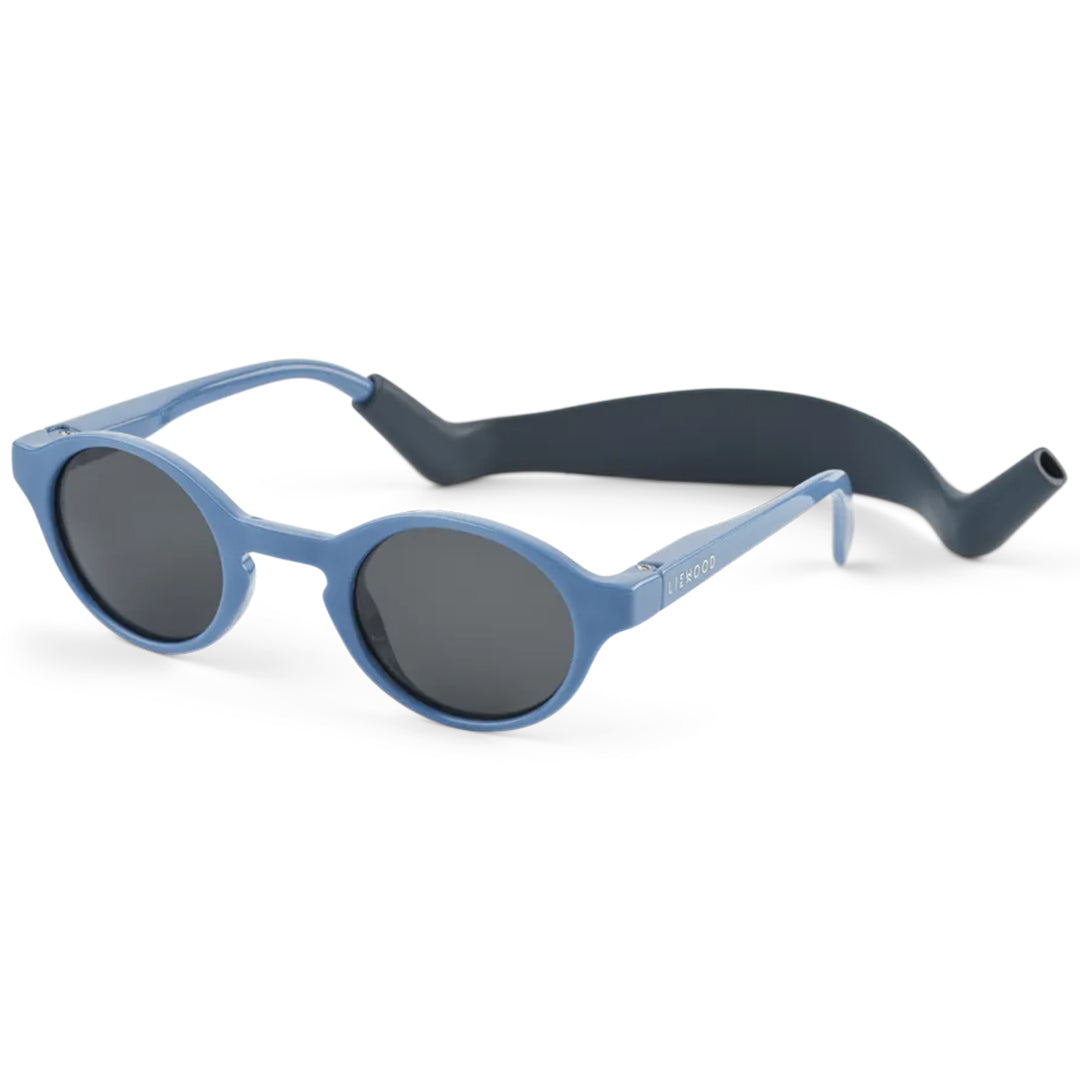 liewood stacey babyzonnebril met hoofdband - riverside - classic navy los | LW19649-2451 | 4