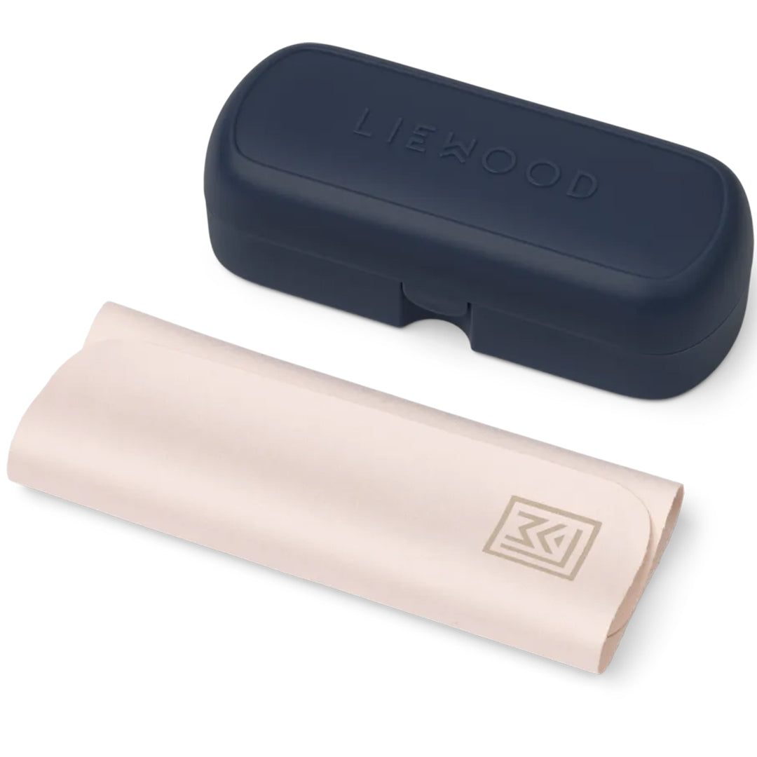 liewood stacey babyzonnebril met hoofdband - riverside - classic navy opbergdoos | LW19649-2451 | 2