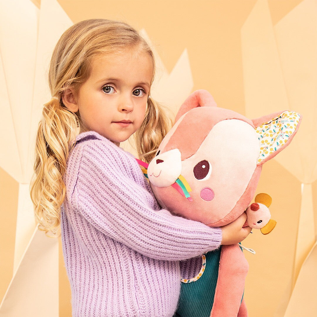 lilliputiens activiteitenknuffel - jeanne - 87 cm | 83565 | 2