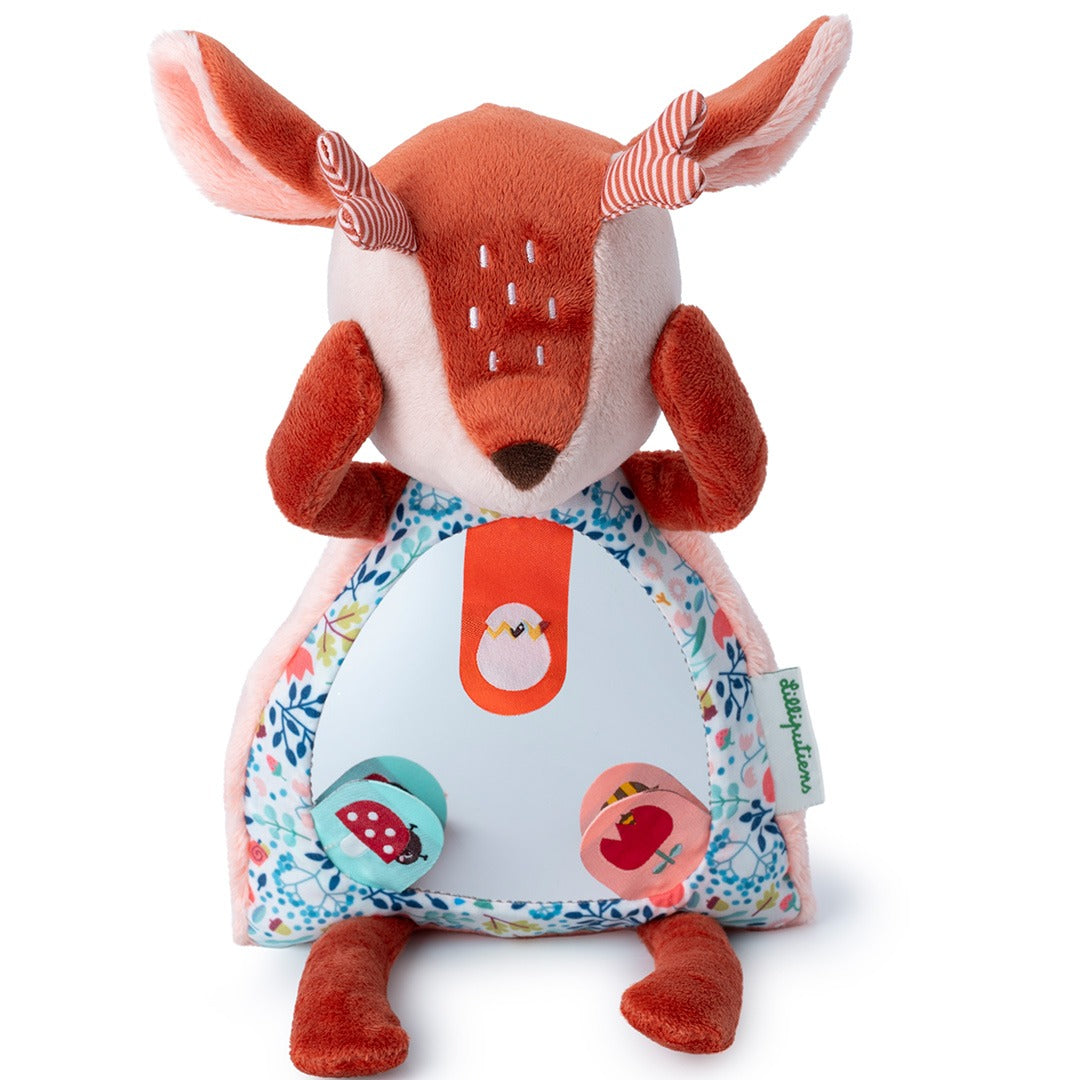 lilliputiens activiteitenknuffel - stella kiekeboe - 26 cm | 83551 | 0