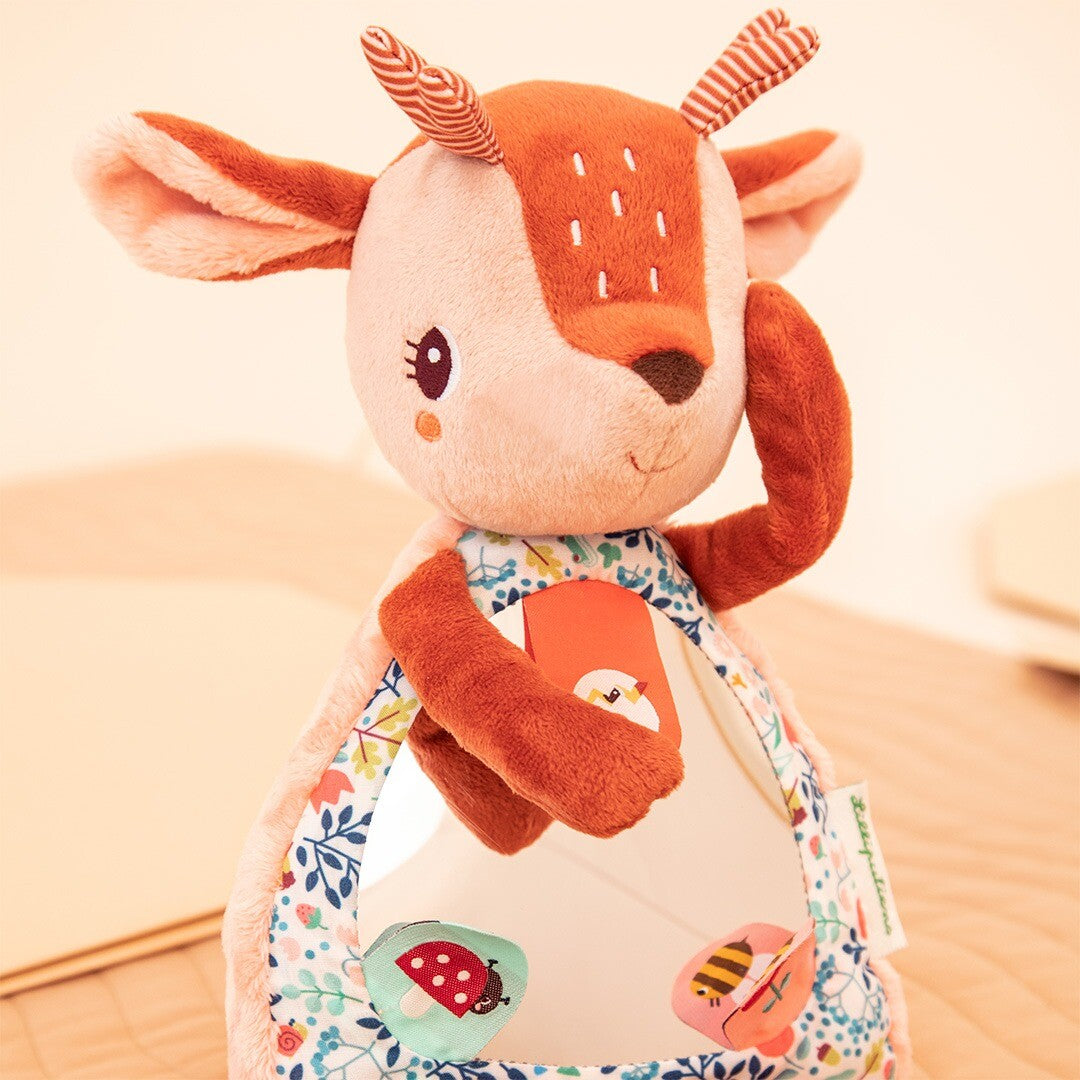 lilliputiens activiteitenknuffel - stella kiekeboe - 26 cm | 83551 | 2