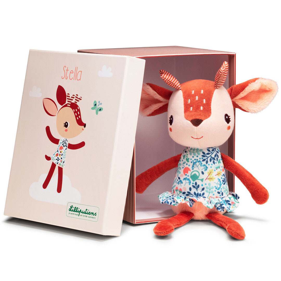 lilliputiens knuffel in geschenkdoos - stella | 22.83393 | 0