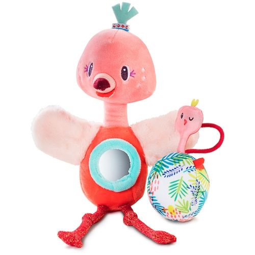 lilliputiens knuffel met rammelaar - anaïs - 23 cm | 22.83056 | 0