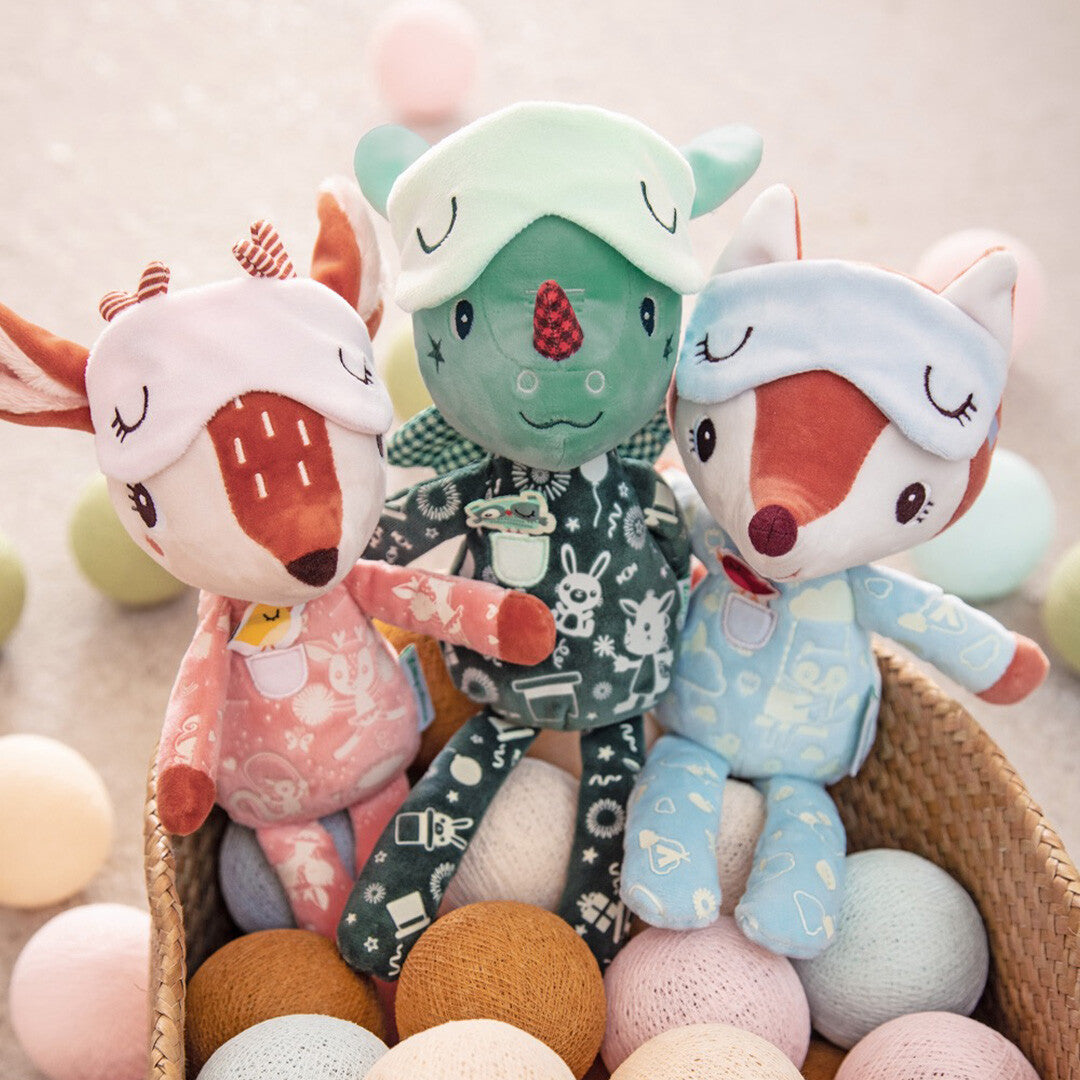 lilliputiens knuffel slaapvriendje glow in the dark - alice - 30 cm | 22.83449 | 4
