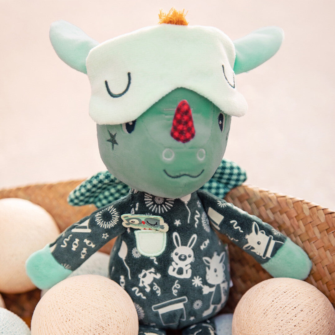 lilliputiens knuffel slaapvriendje glow in the dark - joe - 30 cm | 22.83447 | 1