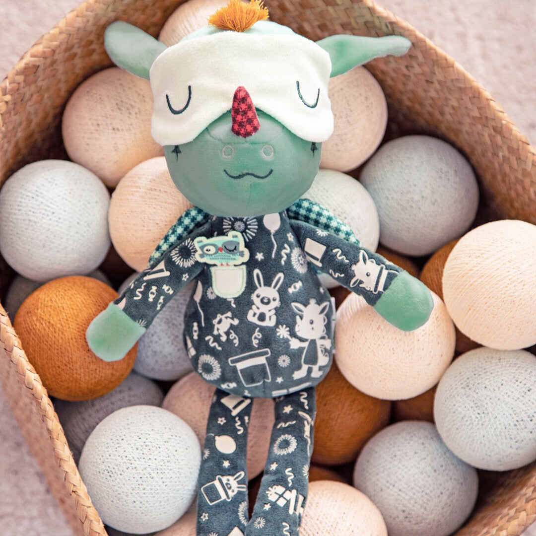 lilliputiens knuffel slaapvriendje glow in the dark - joe - 30 cm | 22.83447 | 4