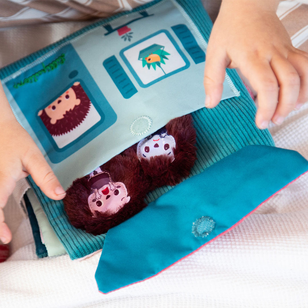 lilliputiens activiteitenboek - emoties van Leon | LIPU83670 | 4