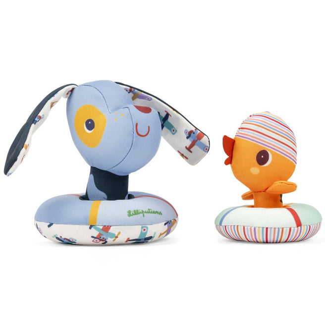 lilliputiens badspeelgoed - jules en gaspard | 22.83651 | 1