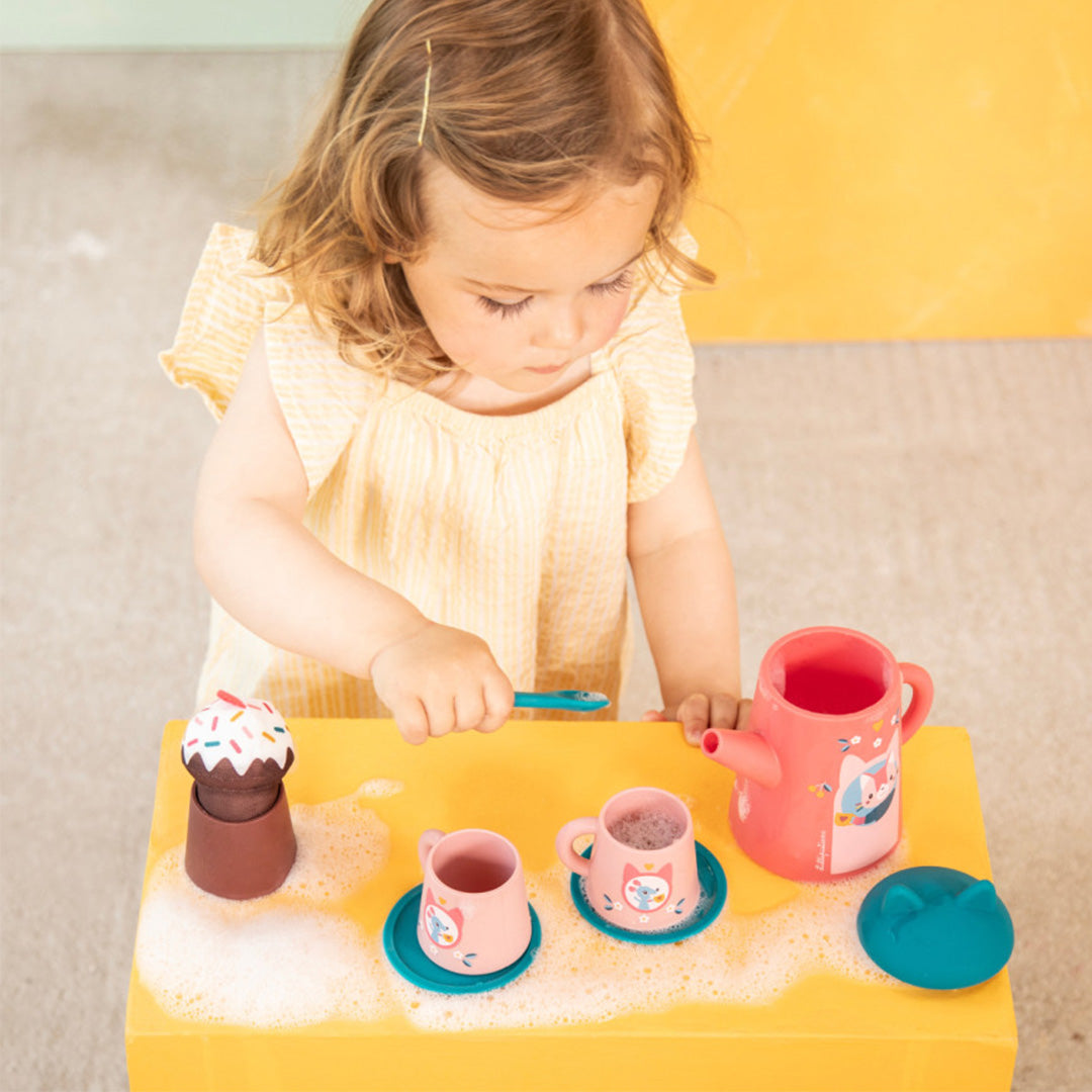 lilliputiens badspeelgoed theeset - jeanne - 9-delig | 22.83662| 3