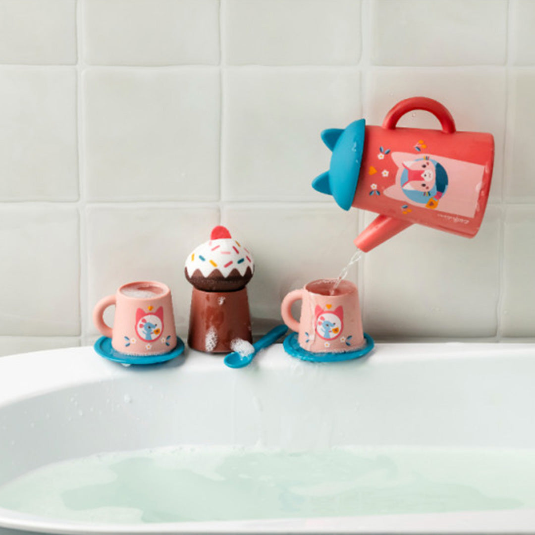 lilliputiens badspeelgoed theeset - jeanne - 9-delig | 22.83662| 4