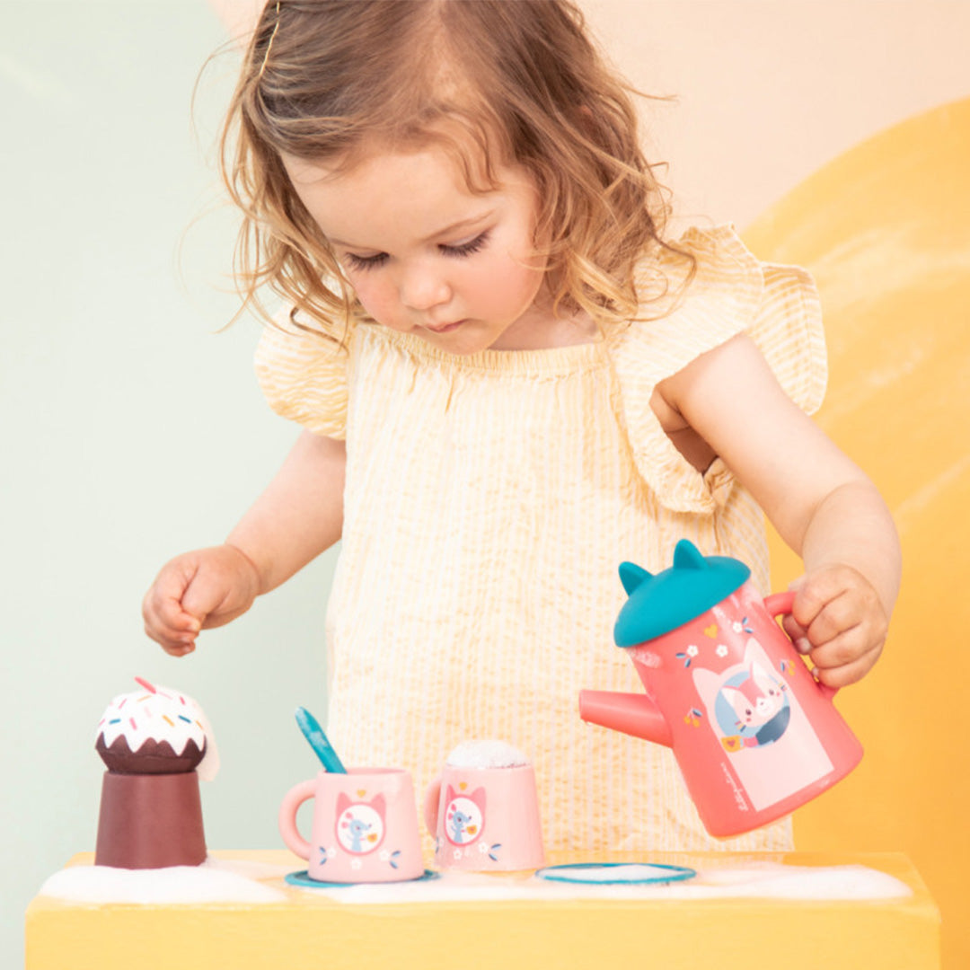 lilliputiens badspeelgoed theeset - jeanne - 9-delig | 22.83662| 2