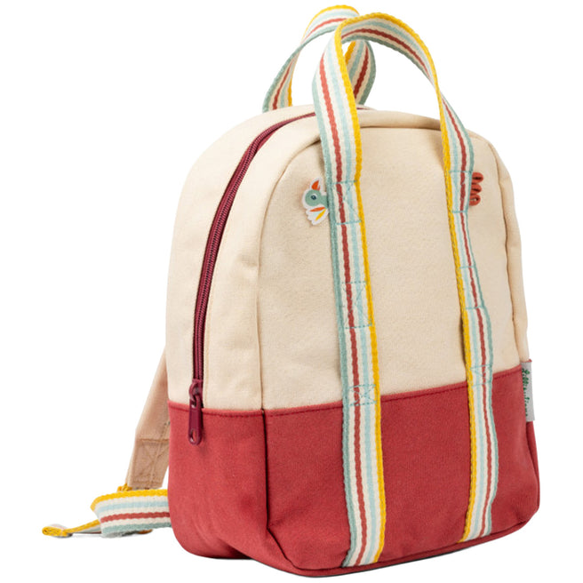 lilliputiens kleuterrugzak amberbeige - 30 cm | LIPU83691 | 