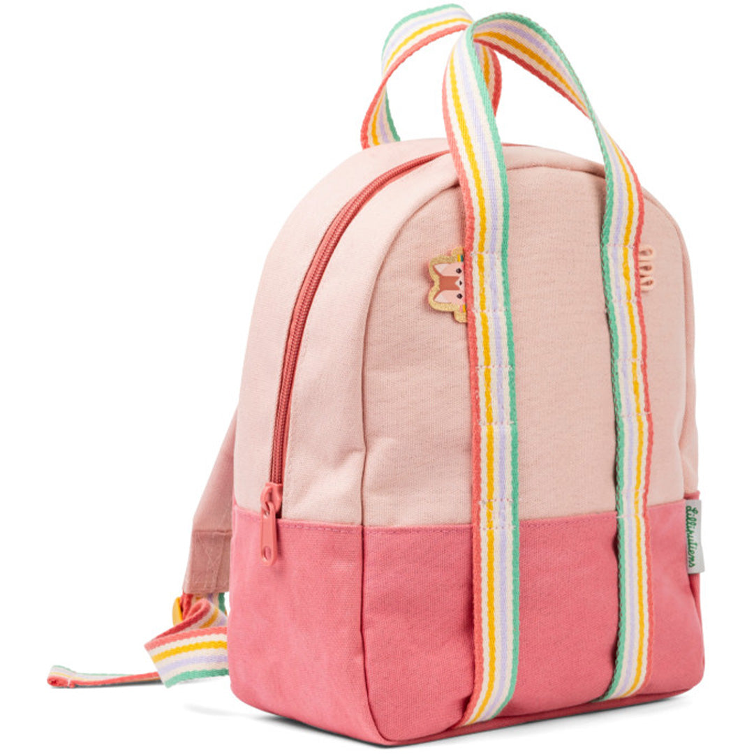 lilliputiens kleuterrugzak framboos - 30 cm | LIPU83688 | 1