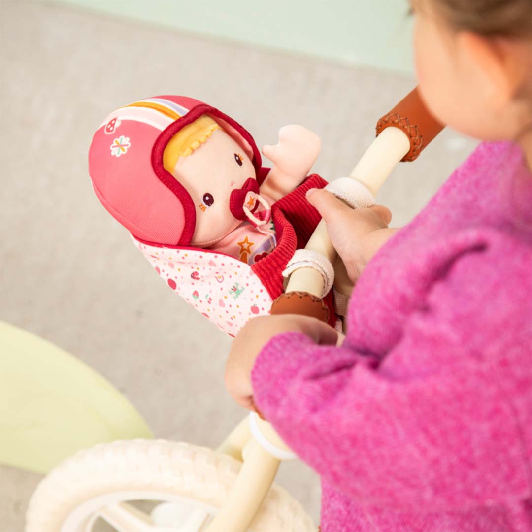 lilliputiens lappen pop met fietszitje - lena | 22.83633 | 4