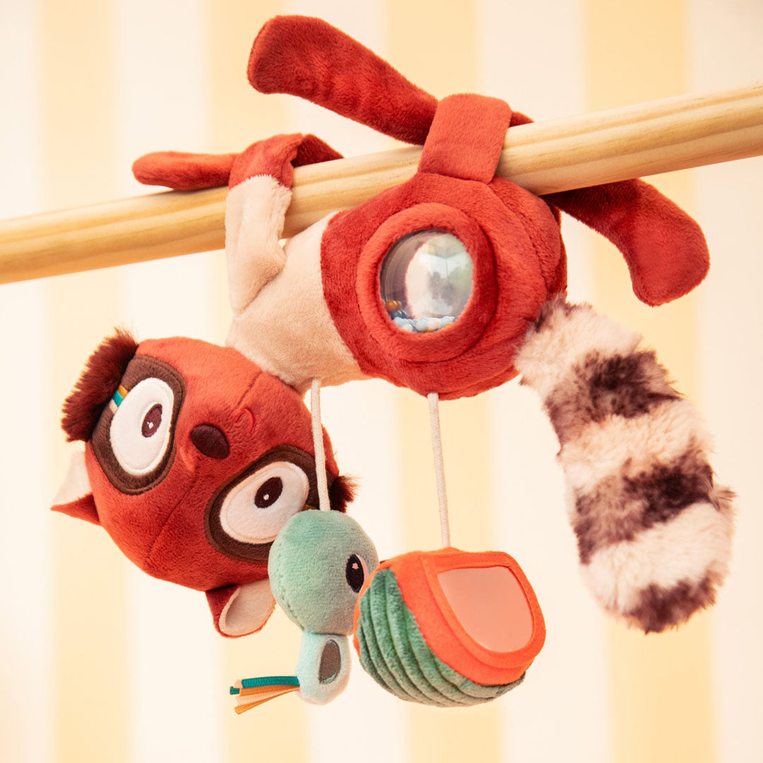 lilliputiens mobiel- hangknuffel - elvis de maki | LIPU83681| 5