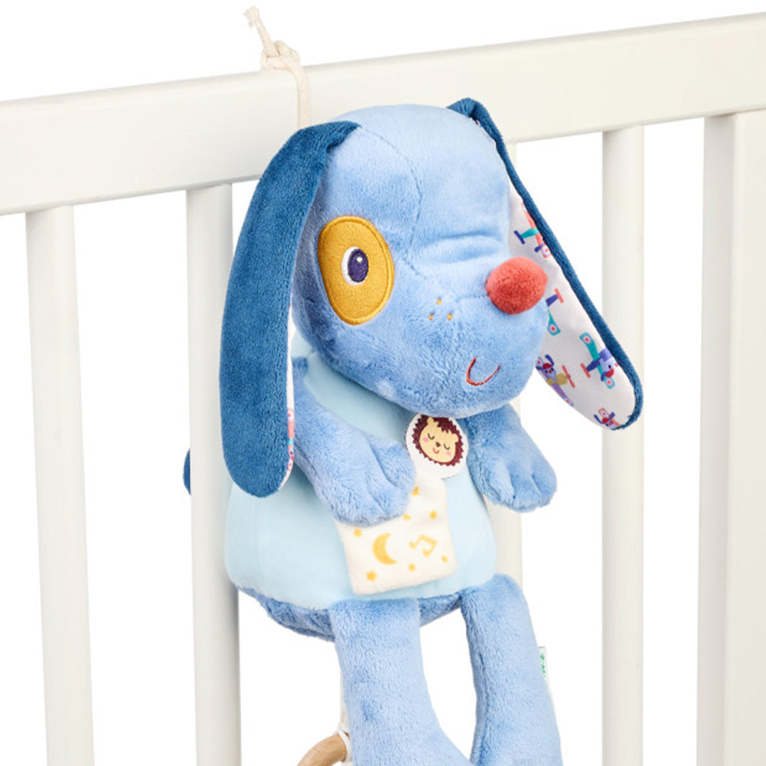 lilliputiens muzieknuffel glow in the dark - jules de hond - 23 cm | LIPU83620 | 3