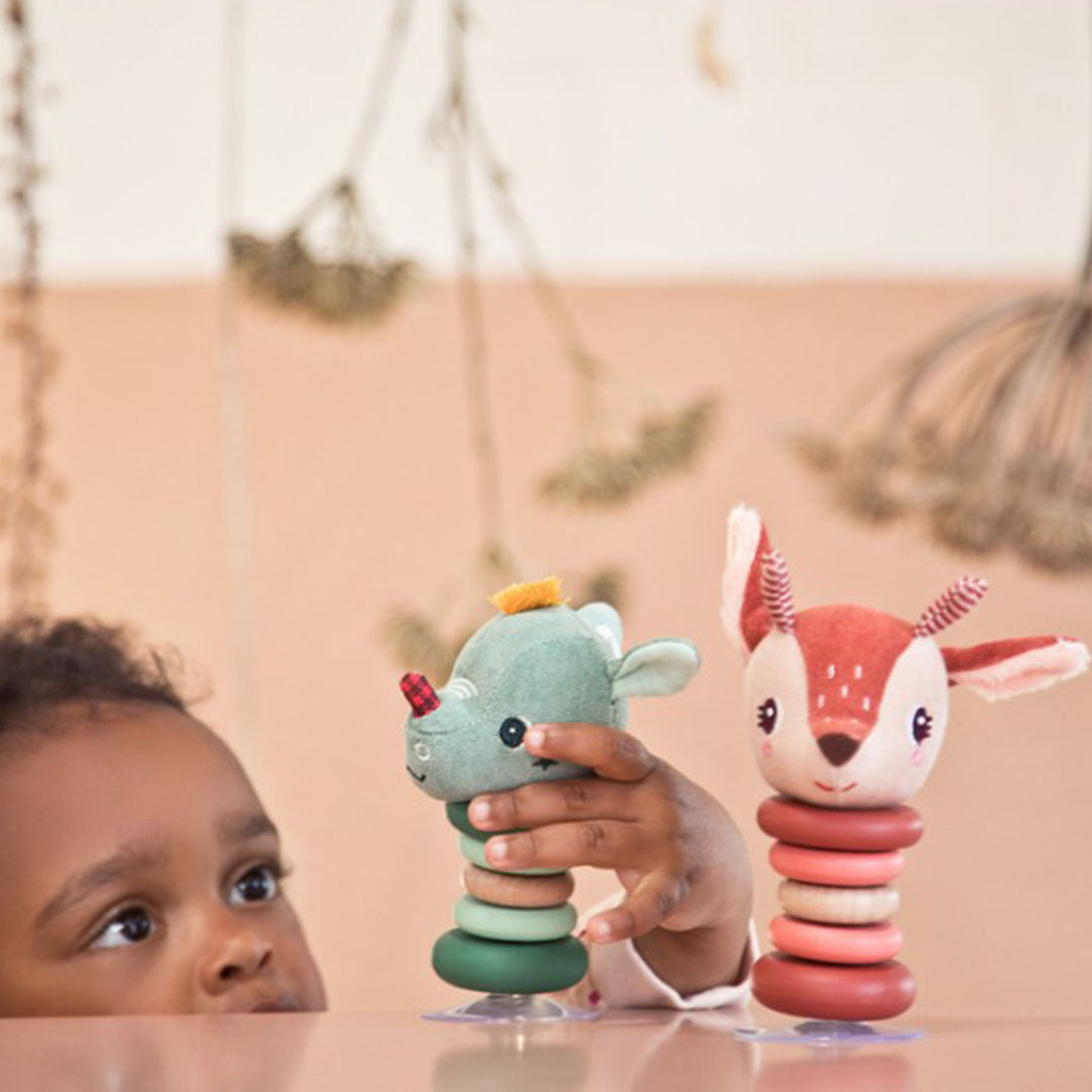 lilliputiens rammelaar met zuignap - joe | 22.83402| 2