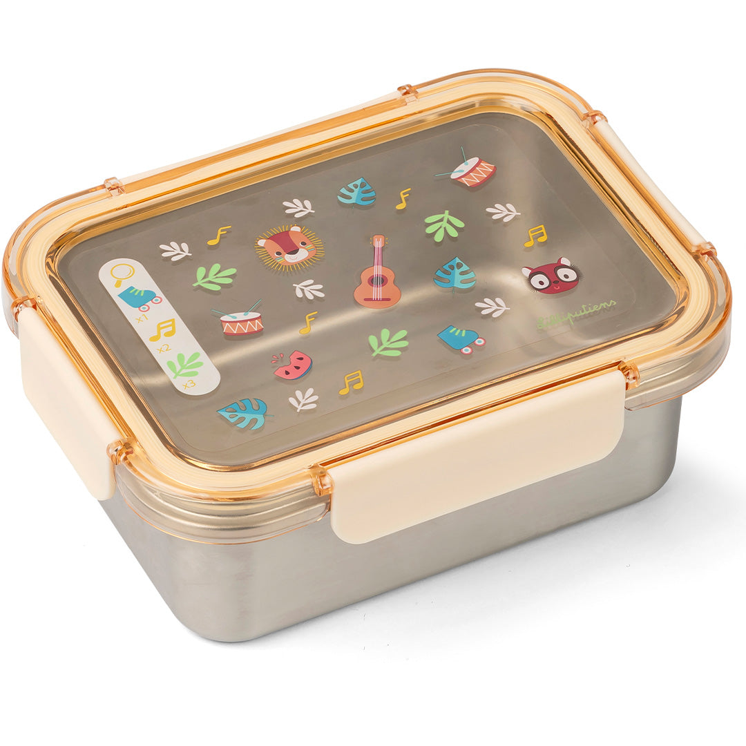 lilliputiens rvs broodtrommel jack | LIPU84503 | 