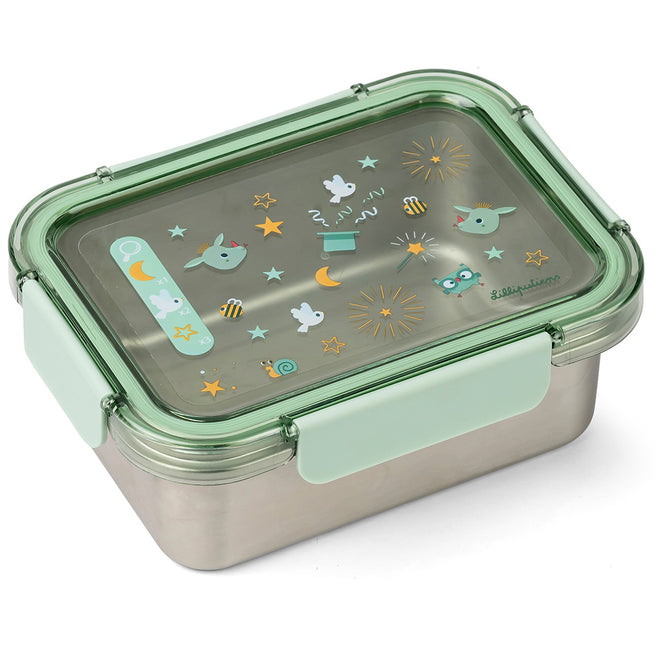 lilliputiens rvs broodtrommel joe | LIPU84504 | 