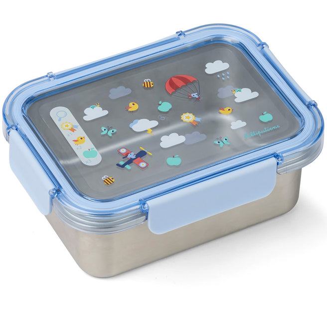 lilliputiens rvs broodtrommel jules | LIPU84496 | 