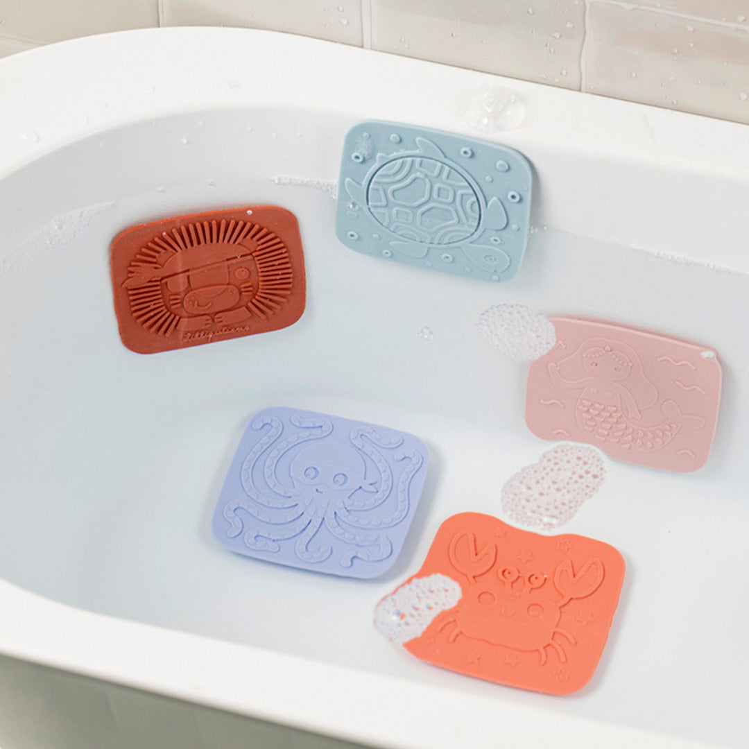 lilliputiens sensorische badtegel - 5st | LIPU83699 | 4