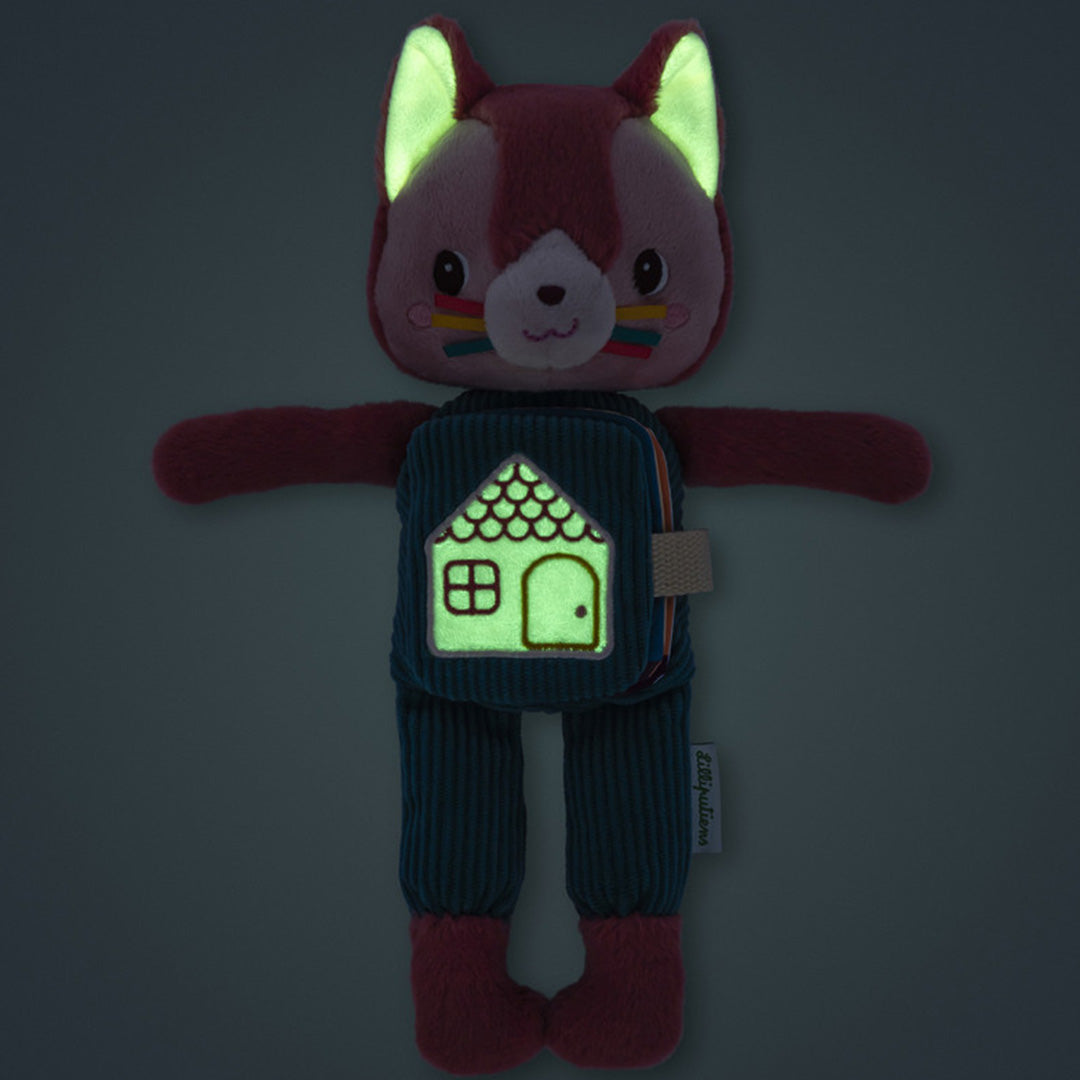 lilliputiens vertelknuffel glow in the dark - jeanne | 22.83665| 2