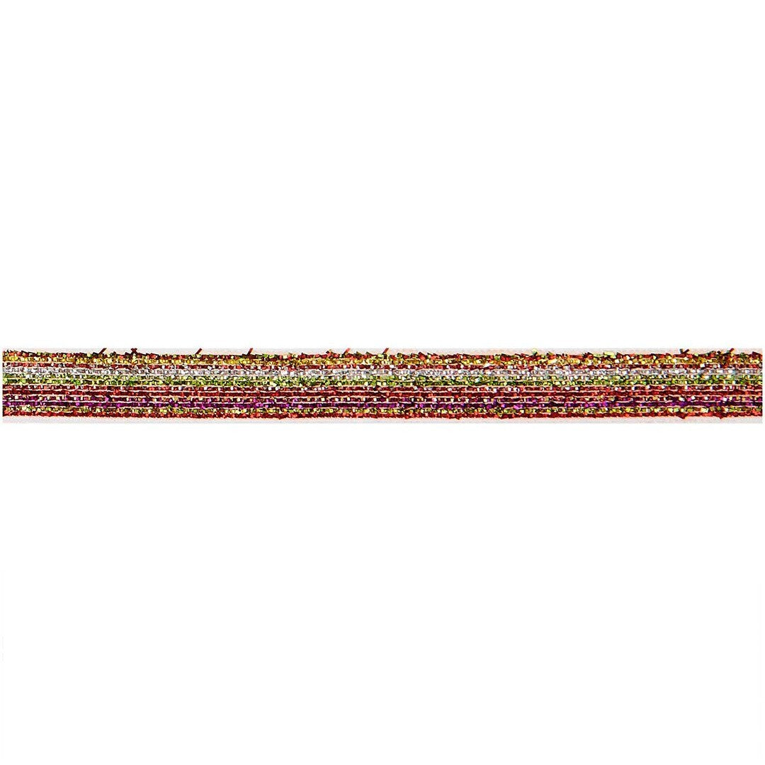 lint glitter - kleurrijk - 3 m | 400455 | 0