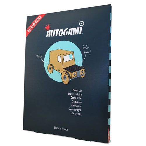 litogami bouwpakketje auto met zonnepaneel   | 20012 | 5