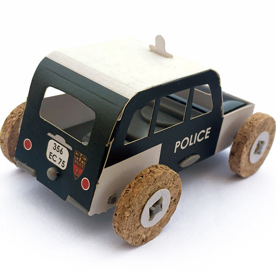 litogami bouwpakketje politieauto met zonnepaneel | 20012 POLI | 1