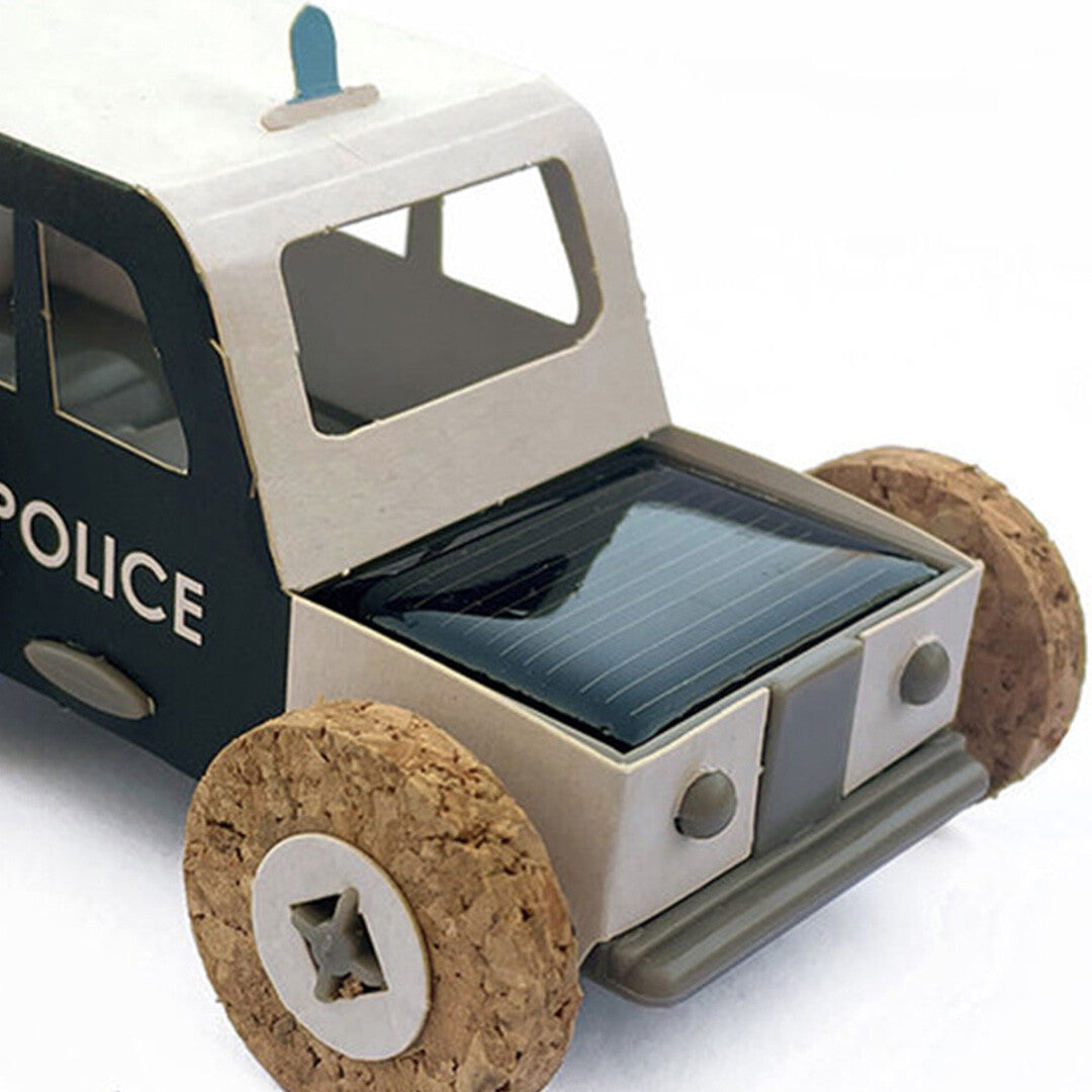 litogami bouwpakketje politieauto met zonnepaneel | 20012 POLI | 2