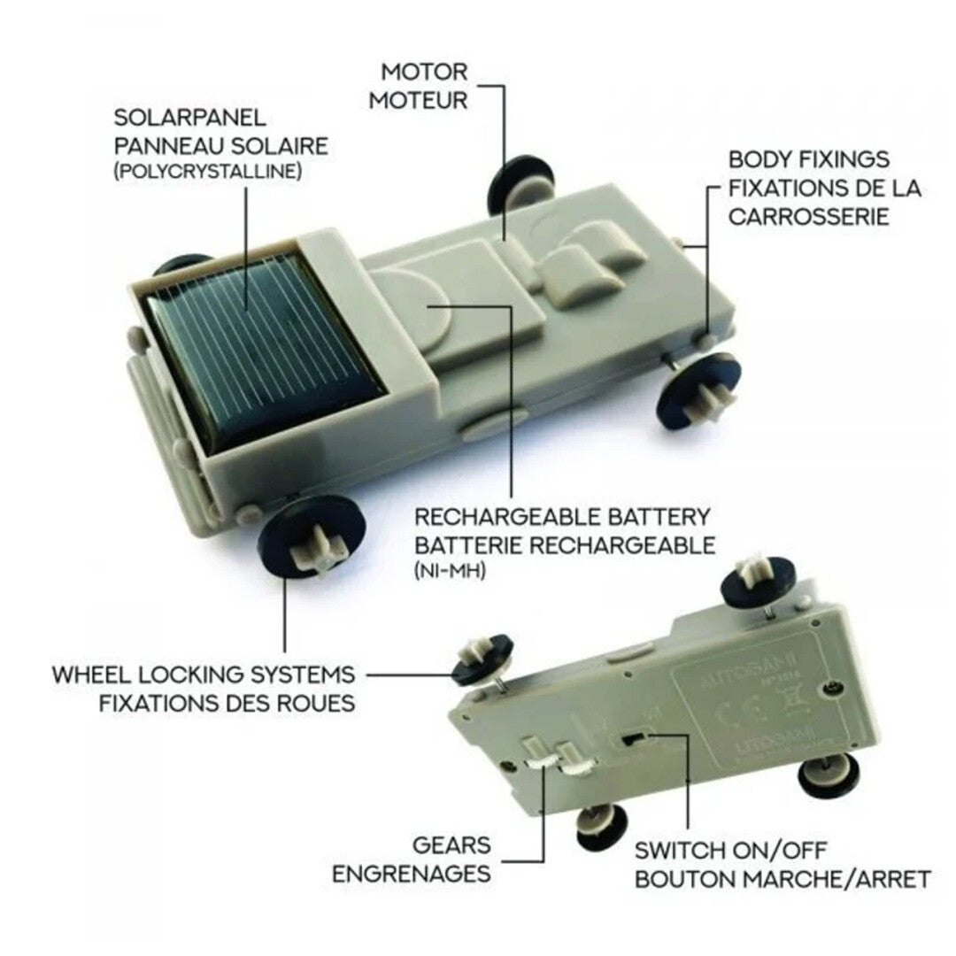 litogami bouwpakketje politieauto met zonnepaneel | 20012 POLI | 3