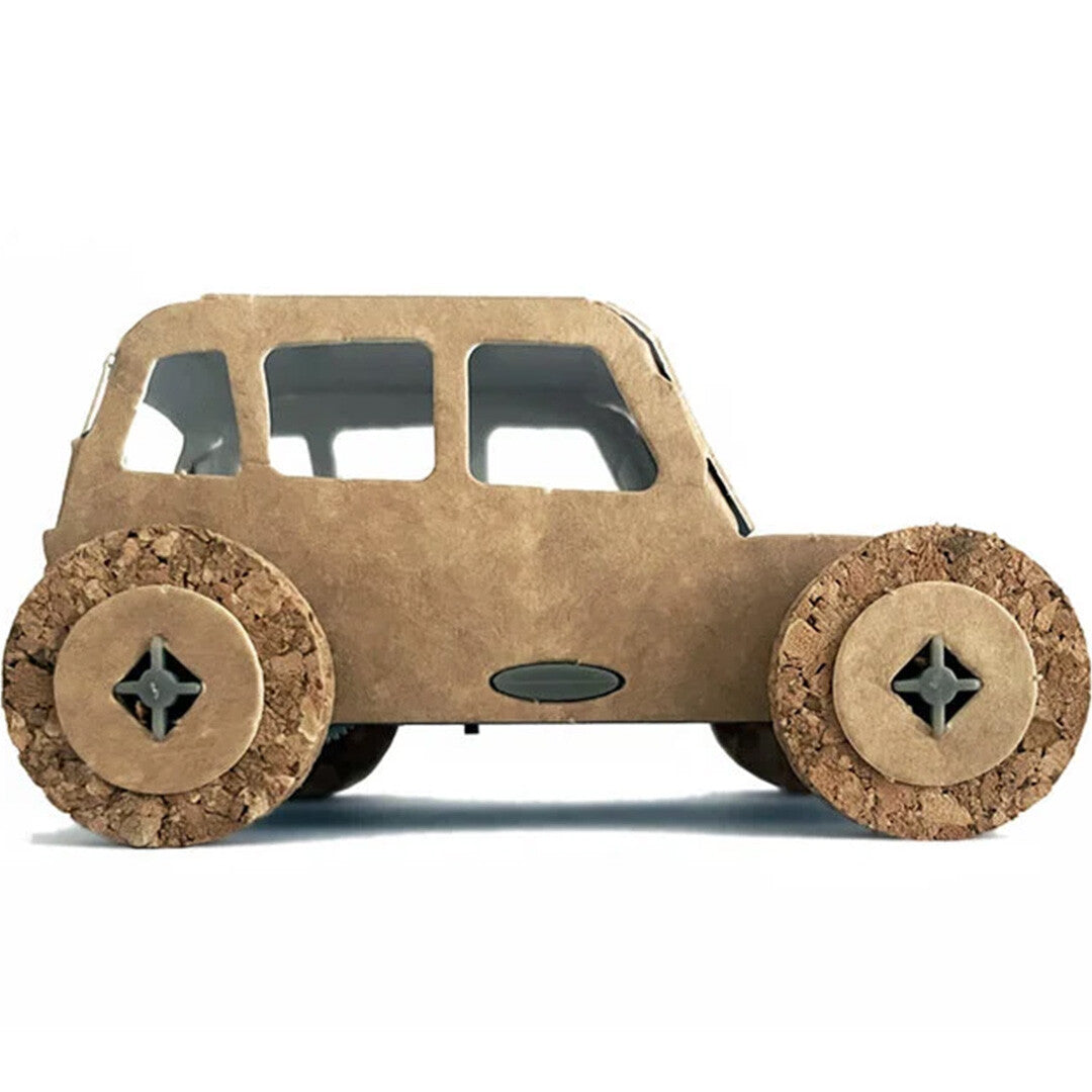 litogami bouwpakketje renault 4L met zonnepaneel - naturel | 20012 | 0