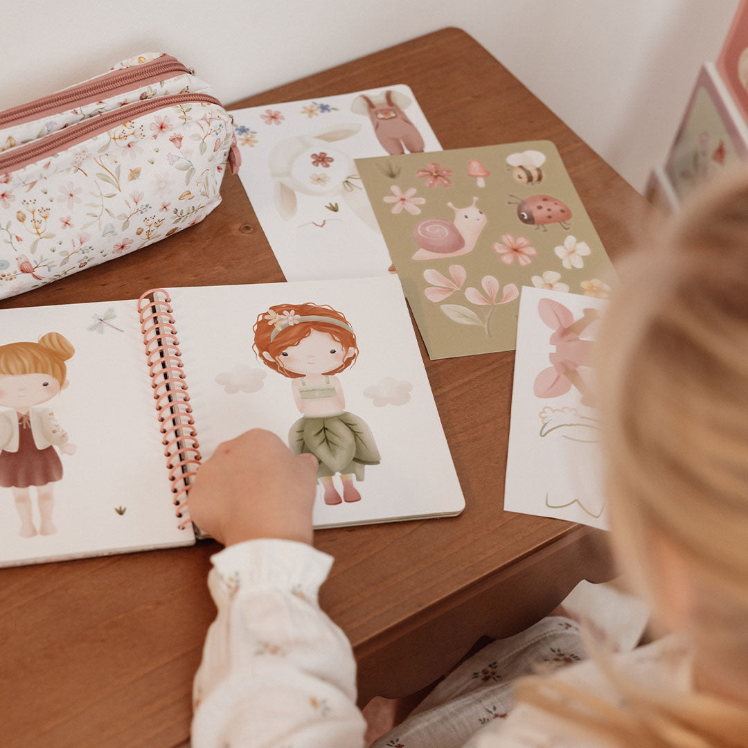 little dutch aankleedboek fairy garden | 126324 | 1