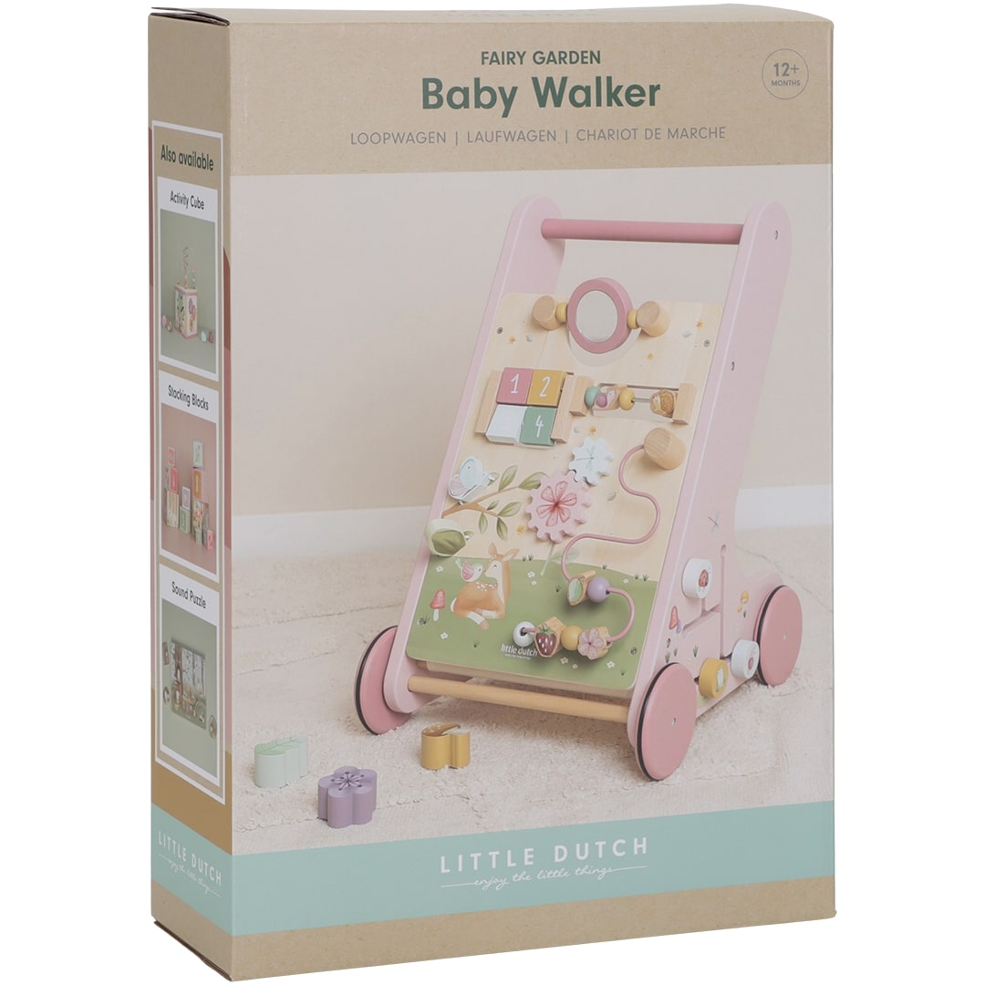 little dutch activiteiten loopwagen fairy garden  | LD7332 | 5