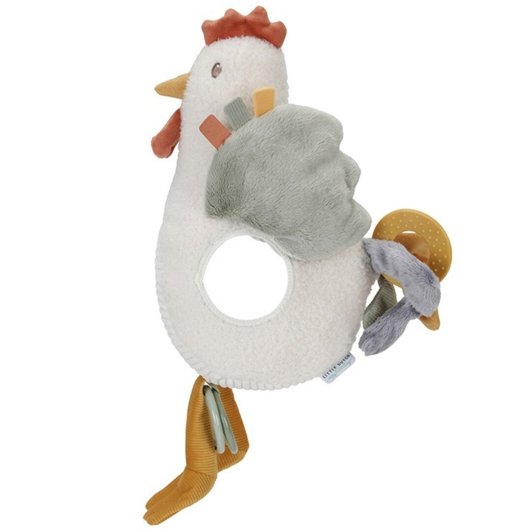 little dutch activiteitenknuffel kip | LD8804 | 3