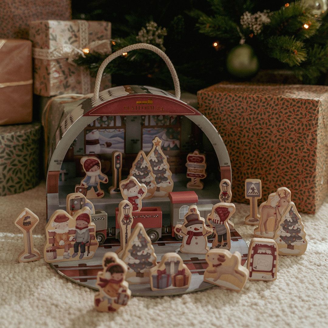 little dutch adventskalender treinbaan | LD4880 | 2
