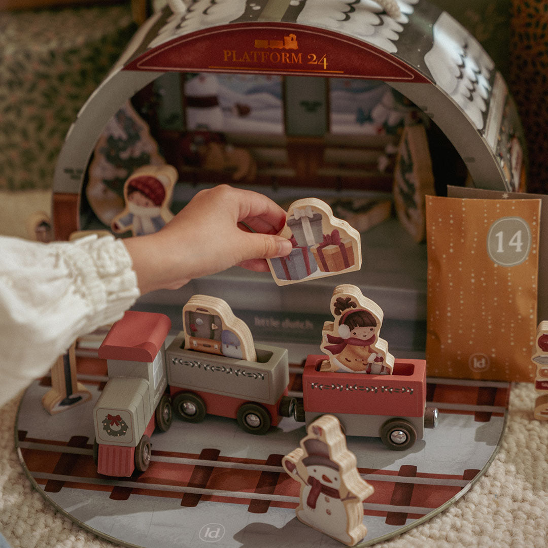 little dutch adventskalender treinbaan | LD4880 | 3