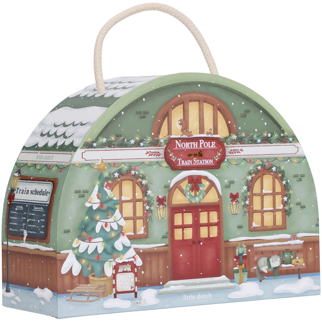 little dutch adventskalender treinbaan | LD4880 | 8