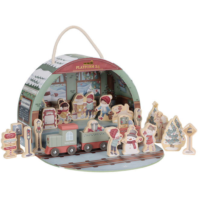 little dutch adventskalender treinbaan | LD4880 | 1