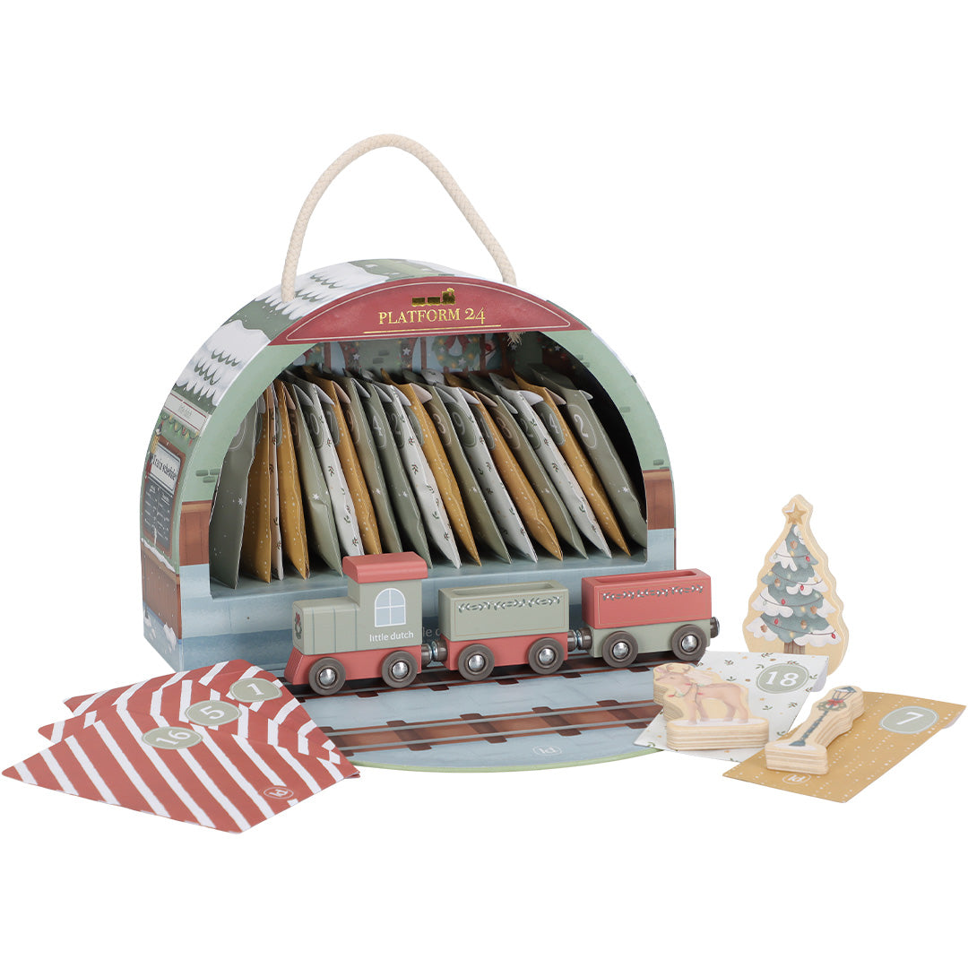 little dutch adventskalender treinbaan | LD4880 | 5