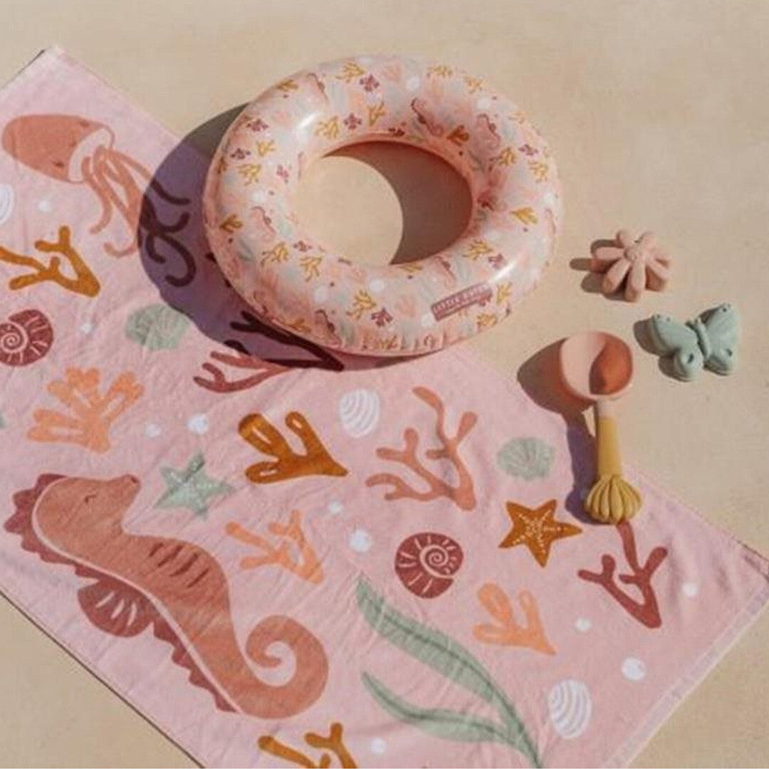 little dutch badlaken ocean dreams pink | 125841 | 1