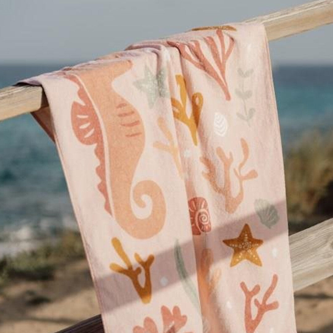 little dutch badlaken ocean dreams pink | 125841 | 3