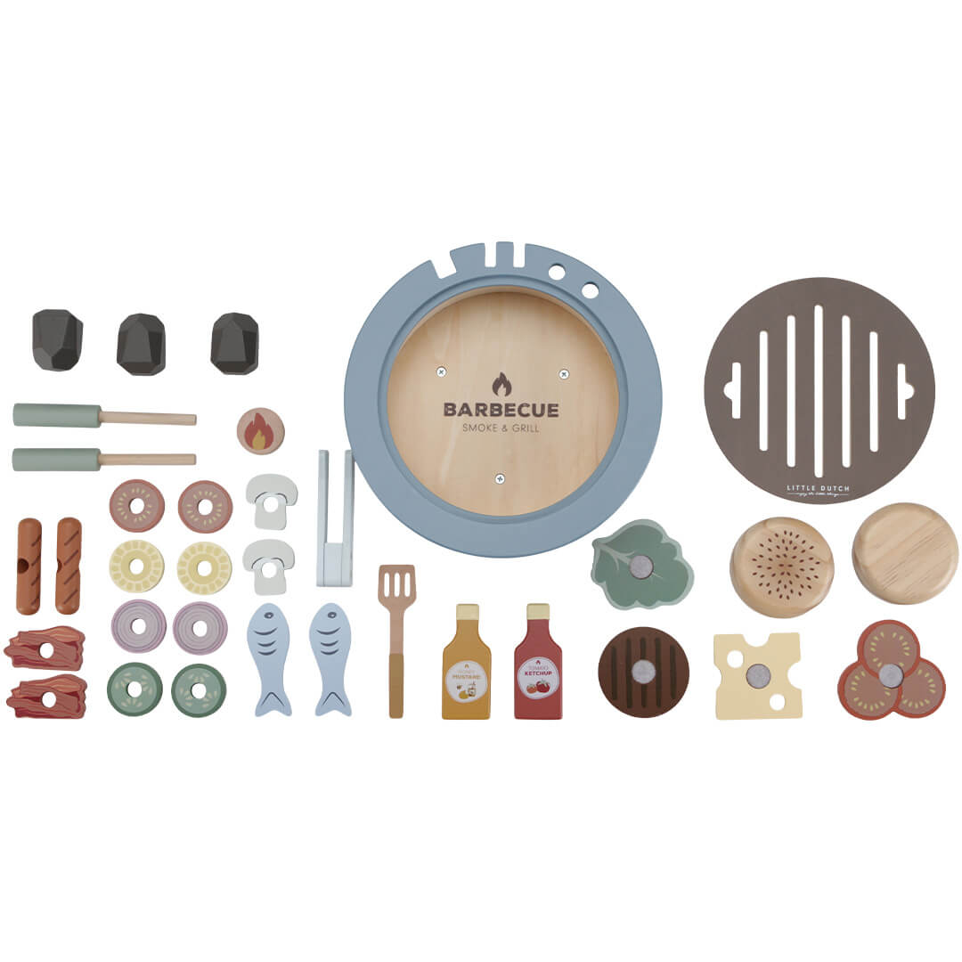 little dutch barbecueset - 34-delig | LD8021 | 4
